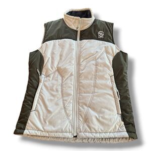 LOKI Insulated Outerwear Mountain Vest with Built-in Daypack Outdoor Women's L